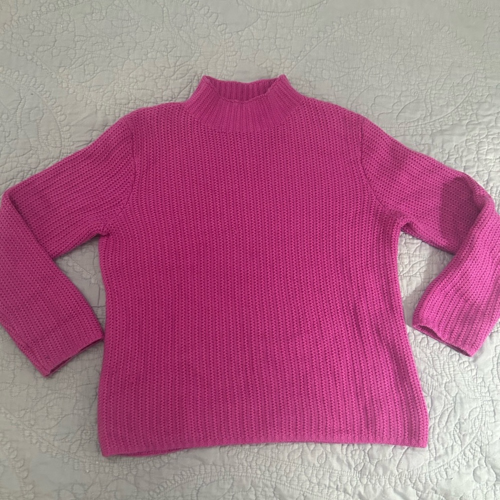 DONATED: J Crew Mock Neck Sweater - Picture 4 of 11